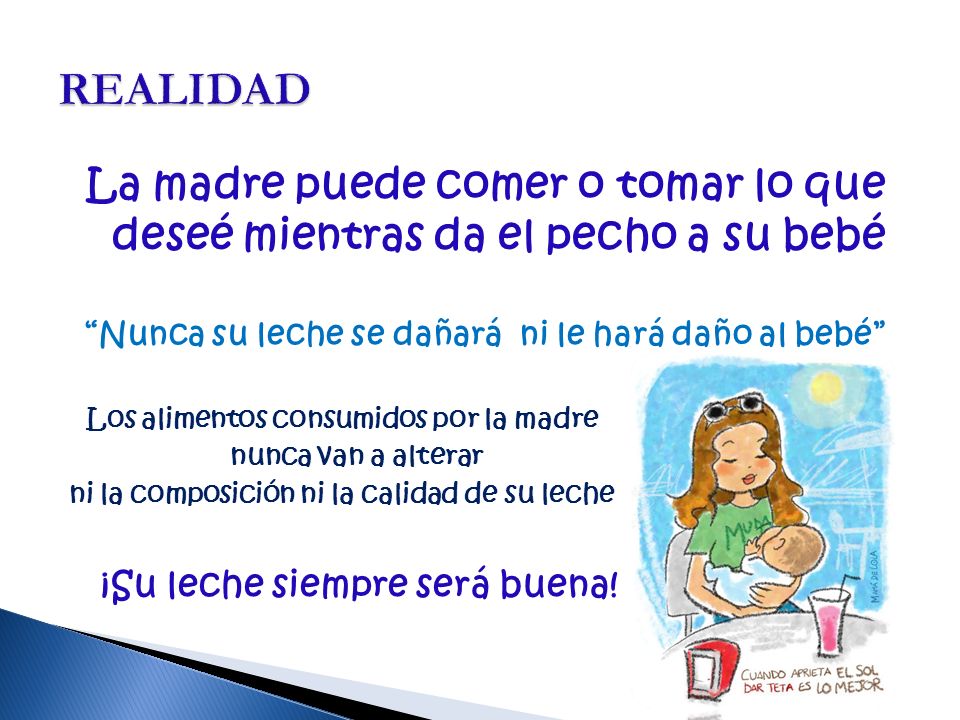 Que si el padre con la mamá beben constantemente